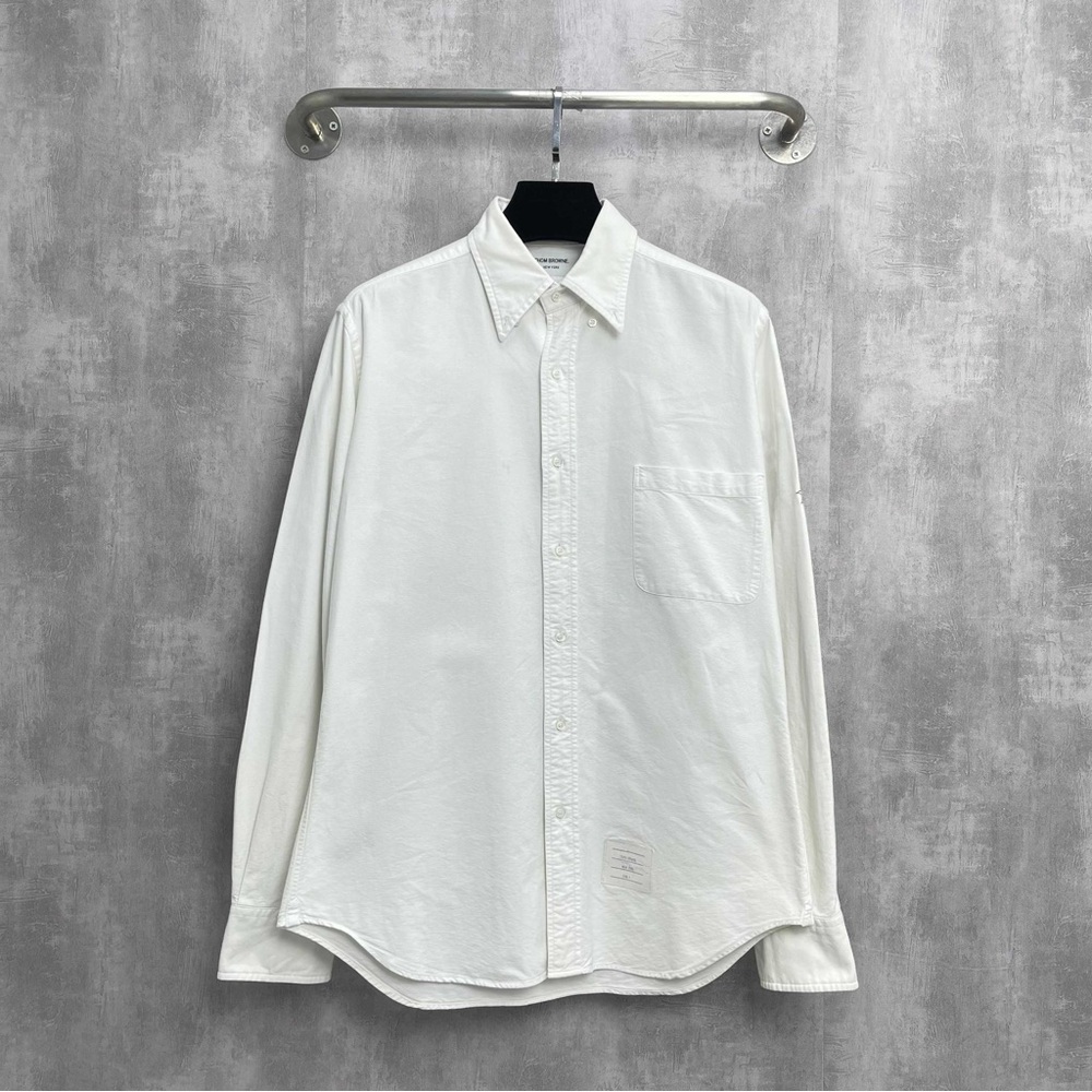 ❌sold❌Authentic Thom Browne White Casual Button Down Shirt